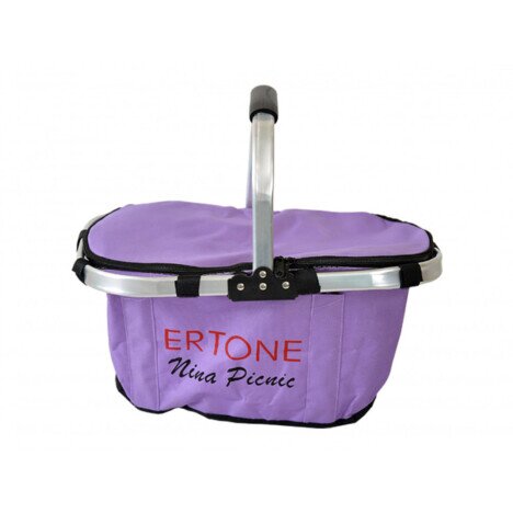 Cos de Picnic Ertone ERT-MN 403, Mov cu Maner Pliabil, Izolat Termic